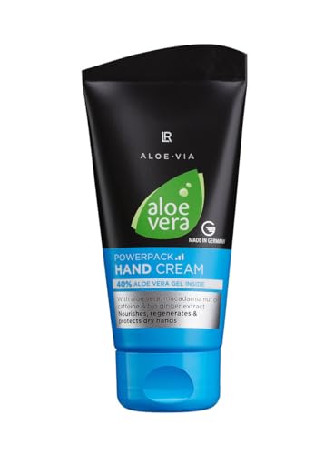 LR Aloe Vera POWERPACK Hand Cream for men Handcreme für Männer, 75ml von LR Health & Beauty