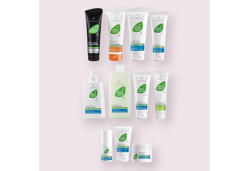 LR Hautpflege-Set Aloe Vera Badezimmer Set, 11-tlg. von LR