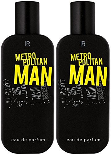 LR Metropolitan Man Eau de Parfum für Männer (2x 50 ml) von LR