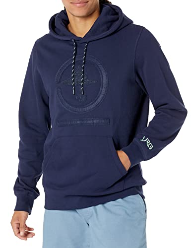 LRG Herren Foundation Tree Pullover Hoodie Kapuzenpullover, Navy, Small von LRG