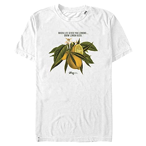 LRG Herren Lemonkush T-Shirt, Weiß, X-Groß von LRG