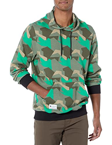 LRG Herren Lifted Pullover Hoodie Kapuzenpullover, Geo Green, X-Large von LRG