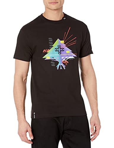 LRG Herren Lifted Research Group Block Party Collection T-Shirt, Future Tree Schwarz, Klein von LRG