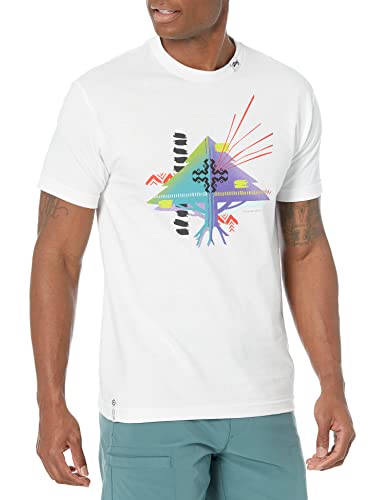 LRG Herren Lifted Research Group Block Party Collection T-Shirt, Future Tree White, X-Groß von LRG