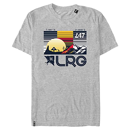 LRG Herren Motherland Sunset T-Shirt, Athletic Heather, XX-Large von LRG