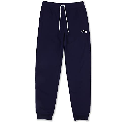 LRG Herren Script Master Jogger Trainingshose, Navy, Mittel von LRG