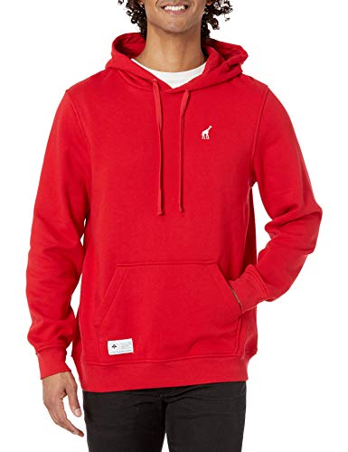 LRG Herren Sweatshirt mit Logo Kapuzenpullover, rot, X-Large von LRG