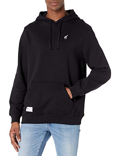 LRG Herren Sweatshirt mit Logo Kapuzenpullover, schwarz, Large von LRG