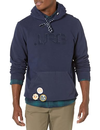 LRG Men's Original Reality Navy Long Sleeve Pullover Hoodie L von LRG