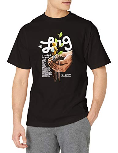 LRG Men's Spring 21 Graphic Designed Logo T-Shirt, Rooting Black, X-Large von LRG