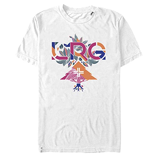 Mad Engine Brands Herren Lifted Research Group Lrg Floral Young, kurzärmelig T-Shirt, Weiß, Groß von LRG