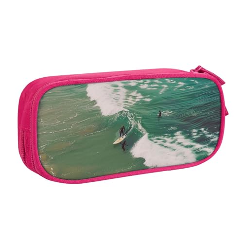 LRHCNZDCP Bedrucktes Federmäppchen, Motiv: Strand, Surf, niedliches Federmäppchen, Stiftebox für Schule, Büro, Schwarz, rose, Einheitsgröße, Schulranzen LRHCNZDCP Bedrucktes Federmäppchen, Motiv: Strand, Surf, niedliches Federmäppchen, Stiftebox für Schule, Büro, Schwarz, rose, Einheitsgröße, Schulranzen von LRHCNZDCP