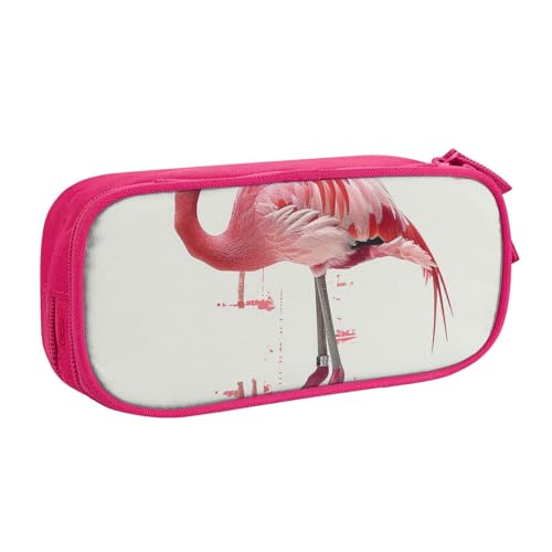 LRHCNZDCP Federmäppchen mit Flamingo-Druck, niedliches Federmäppchen, Federmäppchen, Stifteetui für Schule, Büro, Schwarz, rose, Einheitsgröße, Schulranzen LRHCNZDCP Federmäppchen mit Flamingo-Druck, niedliches Federmäppchen, Federmäppchen, Stifteetui für Schule, Büro, Schwarz, rose, Einheitsgröße, Schulranzen von LRHCNZDCP