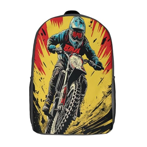 Motorcycle Rucksack Schulrucksack Mädchen Jungen Teenager Passt Laptop Jugendliche Schultasche Schulranzen Vintage Casual Daypack Für Reise Arbeit Camping 17inch Motorcycle Rucksack Schulrucksack Mädchen Jungen Teenager Passt Laptop Jugendliche Schultasche Schulranzen Vintage Casual Daypack Für Reise Arbeit Camping 17inch von LRVANEDIH