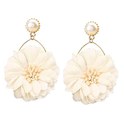 LRXIYODE Blumenohrringe für Frauen Perlen Ohrhänger Ästhetische Statement Ohrringe Baumelnde Tropfenohrringe Modeschmuck für Festivals LRXIYODE Blumenohrringe für Frauen Perlen Ohrhänger Ästhetische Statement Ohrringe Baumelnde Tropfenohrringe Modeschmuck für Festivals von LRXIYODE