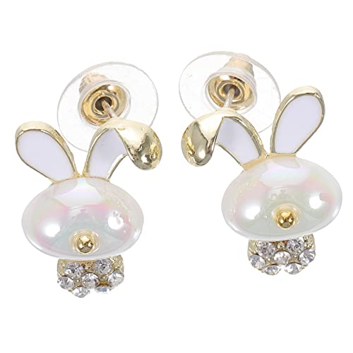 LRXIYODE 1 Paar Bunny Ohrringe mit Perlen Süße Hasenohrringe für Mädchen Schmuck für Partys Leicht und Komfortabel Funkelnde Kunstperlen und Strasssteine Farbenfroh und LRXIYODE 1 Paar Bunny Ohrringe mit Perlen Süße Hasenohrringe für Mädchen Schmuck für Partys Leicht und Komfortabel Funkelnde Kunstperlen und Strasssteine Farbenfroh und von LRXIYODE