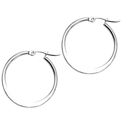 LRXIYODE 1 Paar Extravaganter Großer Runder Creolen Ohrringe für Damen Retro Geometrisches Design Nickelfrei für Partys Hochzeiten und Alltag von LRXIYODE