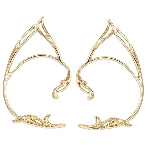LRXIYODE Damen-ohrringe Ohrmanschetten Ohrringmanschetten Für Frauen Aus Legierung Zarter Ohrschmuck Piercing Ohrclips Elegante Manschettenohrringe Für Täglichen Gebrauch von LRXIYODE