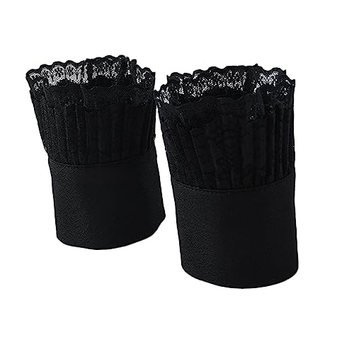 LRXIYODE 1 Paar Lace Wrist Abnehmbare Spitzenmanschetten für Hochzeitskleider Cosplay und Mode für Festliche Anlässe für Frauen von LRXIYODE