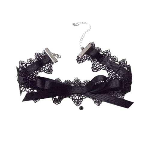 LRXIYODE Spitze Mit Schleife Für Accessoire Halskette Choker Aus Hochwertigem Material Für Täglichen Gebrauch Und Partys LRXIYODE Spitze Mit Schleife Für Accessoire Halskette Choker Aus Hochwertigem Material Für Täglichen Gebrauch Und Partys von LRXIYODE