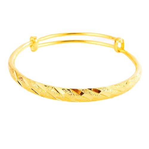 LRXIYODE 1 Stück Elegantes Armband Kupfer für Damen Modischer Armreif für Partys und Hochzeiten Einzigartiges Design Tragbar Perfektes für Besondere Anlässe von LRXIYODE