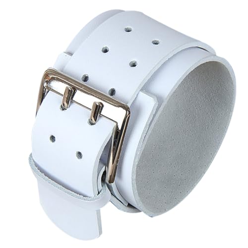 LRXIYODE 1 Stück Handkette Armbänder Lederarmband Weiß von LRXIYODE