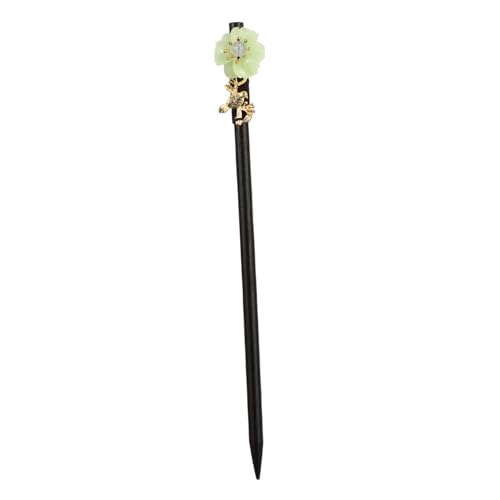 LRXIYODE Stilvolle Holz Haarnadel Mit Blumenmuster Für Damen Retro Haarspange Dekoratives Haar Accessoire Für Hochzeiten Und Partys Frauen Haar Zubehör in Schwarz LRXIYODE Stilvolle Holz Haarnadel Mit Blumenmuster Für Damen Retro Haarspange Dekoratives Haar Accessoire Für Hochzeiten Und Partys Frauen Haar Zubehör in Schwarz von LRXIYODE