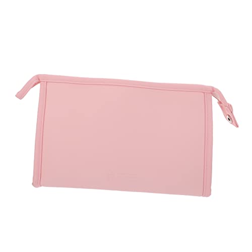 LRXIYODE 1 Stück Kosmetiktasche Damen wasserdichte PU Make Up Aufbewahrungstasche Tragbare Reise Kosmetik Organizer mit Reißverschluss Leicht für Make Up und Pflegeprodukte von LRXIYODE