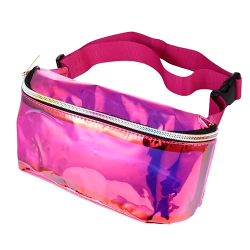 LRXIYODE Transparente PVC-Tasche Für Damen Crossbody-Brusttasche Mit Reißverschlussdesign Hüfttasche Für Outdoor-aktivitäten Und Einkaufen von LRXIYODE