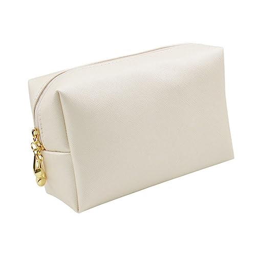 LRXIYODE Kosmetiktasche mit Kreuzmuster Große Kapazität Tragbare Make Up Tasche für Damen Quadratische Kosmetikhandtasche für Reisen und Aufbewahrung von LRXIYODE