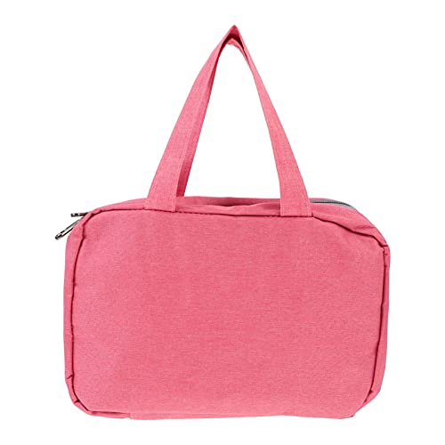 LRXIYODE 1 Stück Reise Kulturbeutel Wasserdichter Kosmetik Organizer für Unterwegs Faltbar mit Praktischem Zipper für Toilettenartikel und Reisebedarf von LRXIYODE