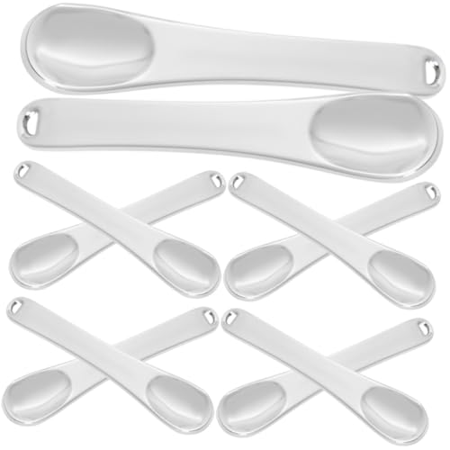 LRXIYODE 10 Stück Augencreme Sticks Make Up Rührlöffel Schaufel Gesichtscreme Löffel Creme Spatel Gesichtscreme Schaufel Kleine Spatel Für Kosmetik Schönheitscreme von LRXIYODE