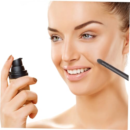 LRXIYODE 10 Stück Doppelseitiges Lidschatten pinselset mit Schwammspitze und Nylonborsten Langlebiger Make up Werkzeug für Augen make up und Augenbrauen Ergonomisch aus Edelstahl und Nylon von LRXIYODE