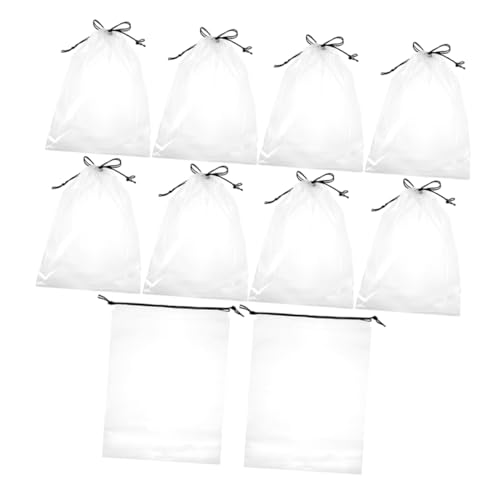 LRXIYODE 10stücke Teiliges wasserdichte Transparente Reisetaschen Für Schuhe Mit Kordelzug Für Reisen Organisation Von Schuhen Für Damen Und Herren von LRXIYODE