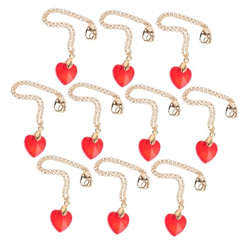 LRXIYODE 10 Stück Teiliges Halsketten für Puppen Leichtes Schmuckzubehör für Elegantes Design für Rollenspiele und Kostüm Partygeschenke für Kleine Mädchen von LRXIYODE