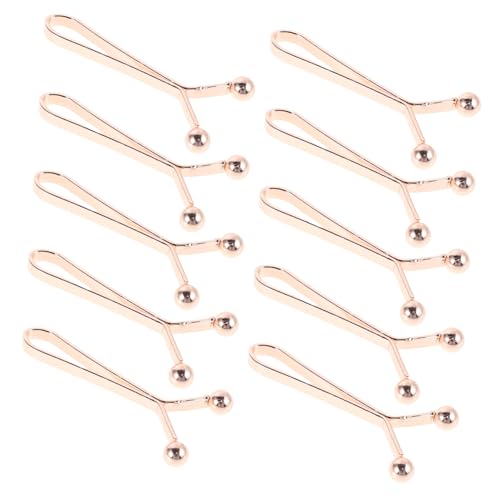 LRXIYODE 10 Stück Teiliges U Förmige Hijab Clips für Damen Verstellbare Robuste Kopf und Taillenfixierung für Schals und Accessoires Komfortable und Vielseitige Anwendung von LRXIYODE