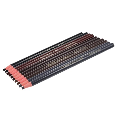 LRXIYODE 10stücke Augenbrauenstifte Wasserfest Augenbrauenstifte Für Make-up-tools Sicher Und Geschmeidig Für Natürliche Augenbrauenform Unterwegs Tragbar von LRXIYODE