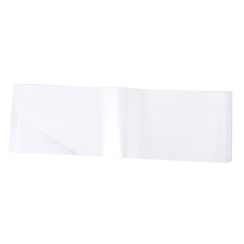 LRXIYODE 100 Blatt Professionelles Haarfärbe Papier Set Transparentes Färbe Papier für Präzise Strähnentechniken im Friseursalon zum Färben Strähnen und Permen von LRXIYODE