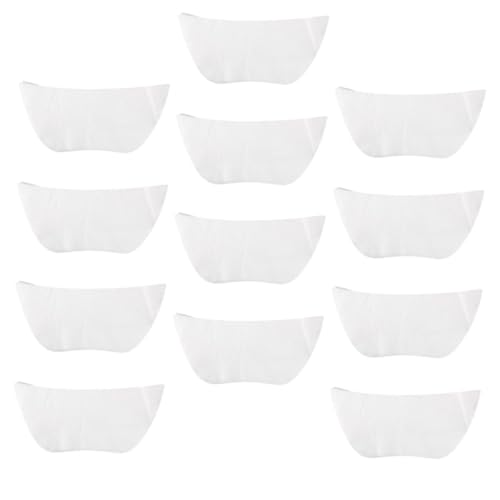 LRXIYODE 100 Stück DIY Hautpflege Halsmaske Papier Hautfreundliche Dünne Toner Maskenblätter mit Hoher Wasseraufnahme Transparente Atmungsaktive Nackenabdeckung für Verbesserte von LRXIYODE