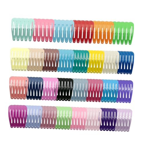LRXIYODE 100 Stück Teiliges Wasserfall Haarspangen für Mädchen Modische Tropfenform Bunte Haarklammern Vielseitiger Haarschmuck für Alltag Geburtstag und Weihnachten Zufällige Farbe von LRXIYODE