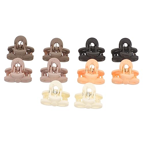 LRXIYODE 10stücke Kleine Haarklammern Für Dünnes Haar Junge Mädchen Haargreifer in Bunten Farben Rutschfeste Clips Sicher Und Bequem Für Verschiedene Frisuren von LRXIYODE