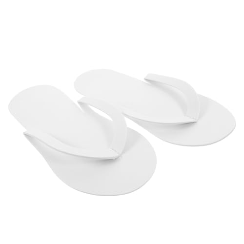 LRXIYODE 12 Paare Faltbare EVA Duschschuhe für Damen und Herren Wasserfeste Schnell Trocknende Reise Hausschuhe Leichte Hotel und Spa Slipper Rutschfest und Bequem für Innen und Strand von LRXIYODE