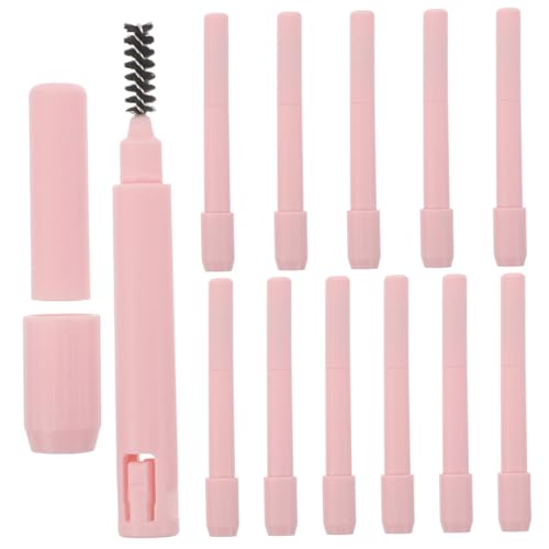 LRXIYODE 12 Stück Augenbrauenstift-verlängerung Universeller Bleistifthalter Stiftenhalter Skizzieren Bleistiftleiter Augenbrauenstifthalter-verlängerung Aufsätze Für Bleistifte Rosa Abs von LRXIYODE