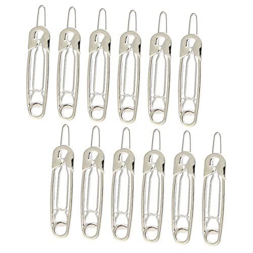 LRXIYODE 12 Stück Teiliges Haarschmuck Metall Haarspangen Glänzend Silber Vielseitige Haarclips für Frauen Mädchen Geeignet für Dünnes Dickes Haar Party und Alltagsstil von LRXIYODE