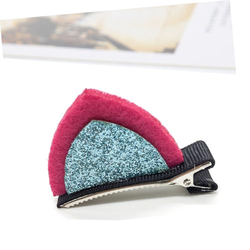 LRXIYODE 12 Stück Teiliges Katzenohr Haarspangen für Mädchen Doppelseitig Designte Haarklammern mit Alligator clip Handgefertigt Geeignet für Alltag Kostümpartys Geburtstage und Cosplay von LRXIYODE