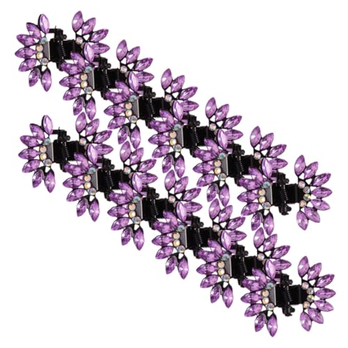 LRXIYODE 12 Stück Teiliges Kleine Haarklammern mit Funkelnde Mini Haarspangen für Dünnes Haar Rutschfest und Sicherer Haarklammern für Damen und Mädchen Geeignet für Alltag und Festtage von LRXIYODE