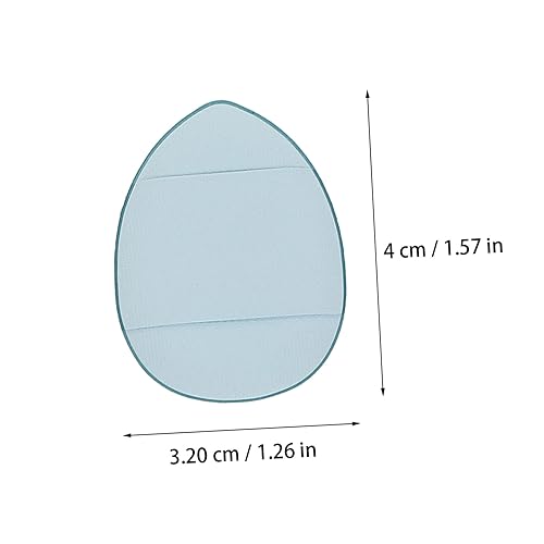 LRXIYODE 12 Stück Teiliges Mini Puderquasten Weiche Komfortable Make Up Schwämme Kleine Wasserfeste Foundation Pads für Frauen Trockene und Nasse Anwendung Beauty Tool Zufällige Farbe von LRXIYODE