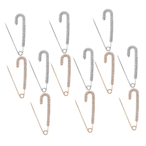 LRXIYODE 12 Stück Teiliges Taillen Cinch Clips für Damen Verstellbare Kleidungshalter Sichere Anstecknadeln für Hosen Röcke Pullover Rutschfeste Leichte Mode Accessoires zur von LRXIYODE