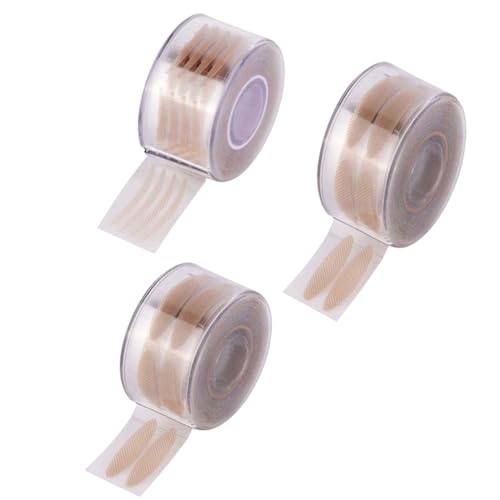 LRXIYODE 1200stücke Augenlidband Für Frauen Unsichtbares Doppel Augenlid Klebeband Atmungsaktive Augenlid Aufkleber Für Schlupflider 600 Stück l Und 600 Stück S-format Für von LRXIYODE