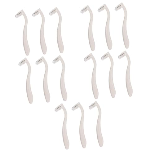 LRXIYODE 15 Stck. Körperrasierer Damen Haarentferner für Achselhaare Tragbar und Hautschonend für Empfindliche Bereiche Cremefarbenem Design LRXIYODE 15 Stck. Körperrasierer Damen Haarentferner für Achselhaare Tragbar und Hautschonend für Empfindliche Bereiche Cremefarbenem Design von LRXIYODE